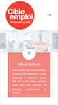 Mobile Screenshot of cibleemploi.ch